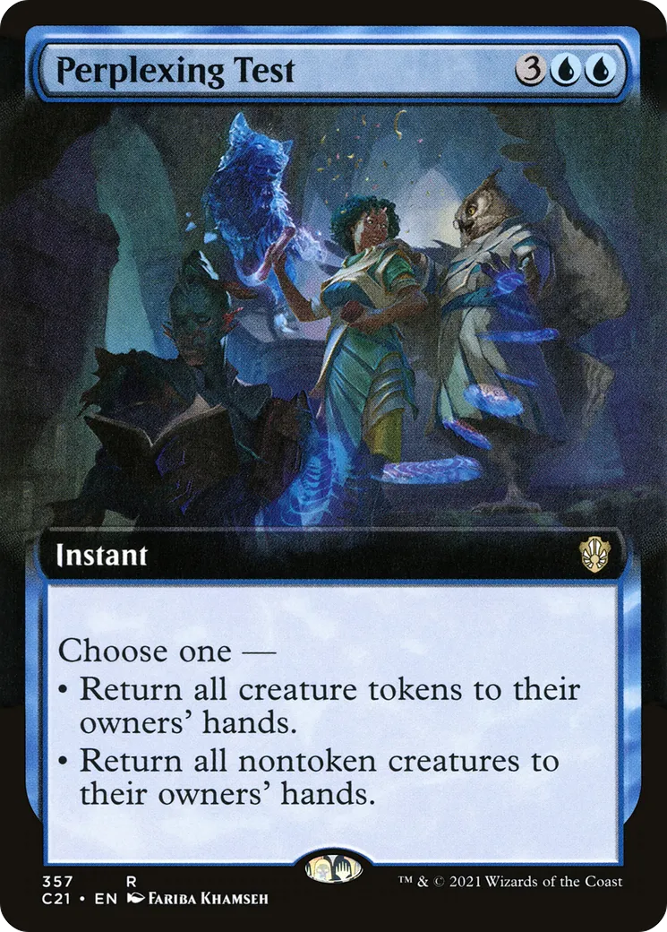 Perplexing Test — Commander 2021 — Magic: The Gathering