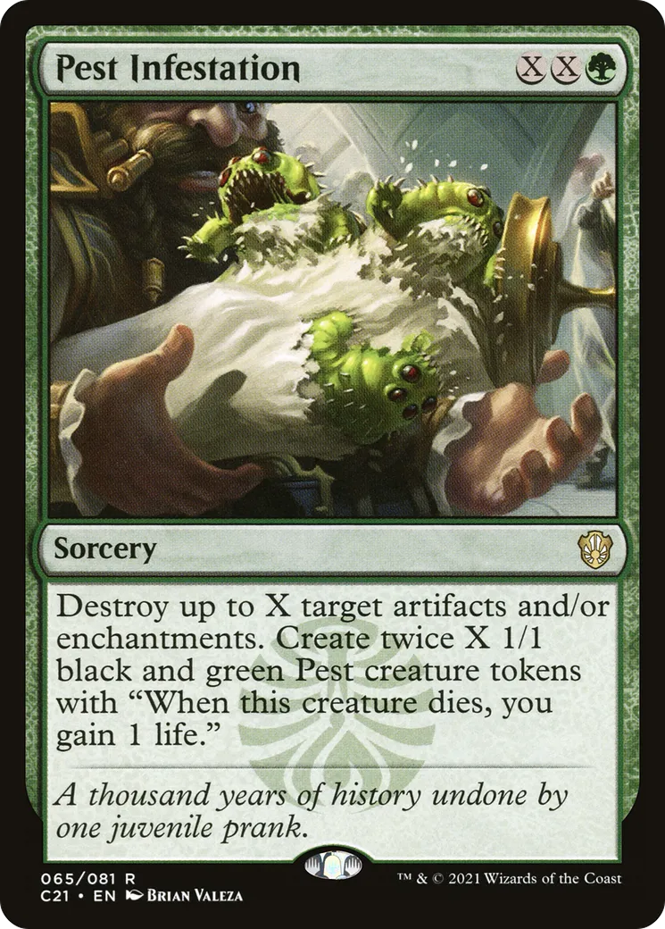 Pest Infestation — Commander 2021 — Magic: The Gathering
