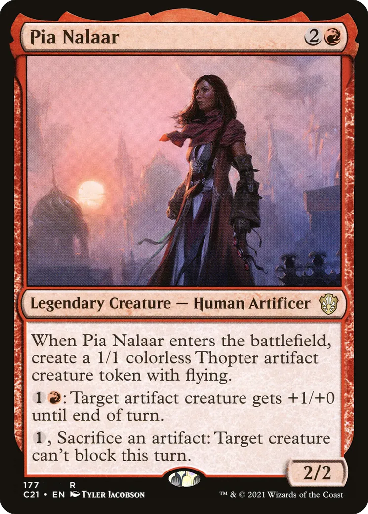 Pia Nalaar — Commander 2021 — Magic: The Gathering