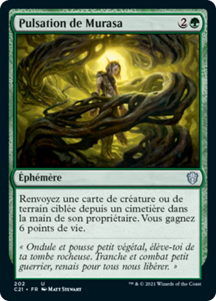 Pulsation de Murasa — Commander 2021 — Magic: The Gathering