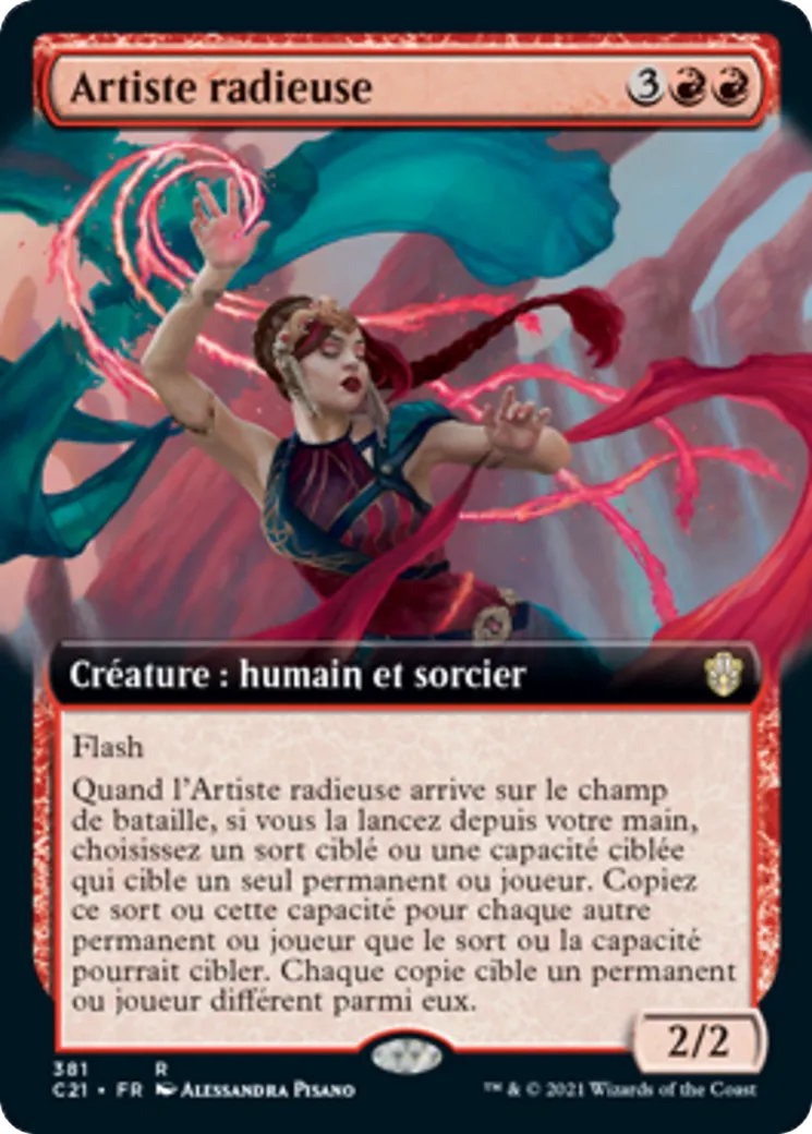 Artiste radieuse — Commander 2021 — Magic: The Gathering