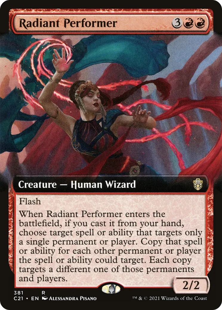 Radiant Performer — Commander 2021 — Magic: The Gathering