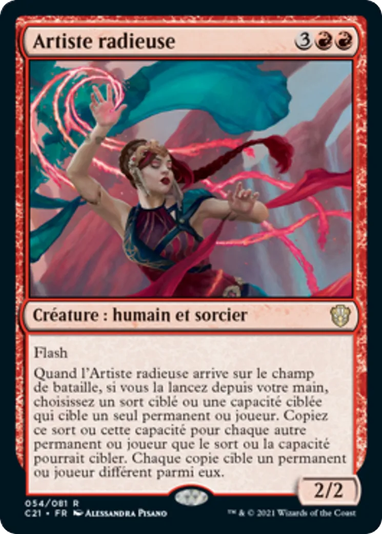 Artiste radieuse — Commander 2021 — Magic: The Gathering
