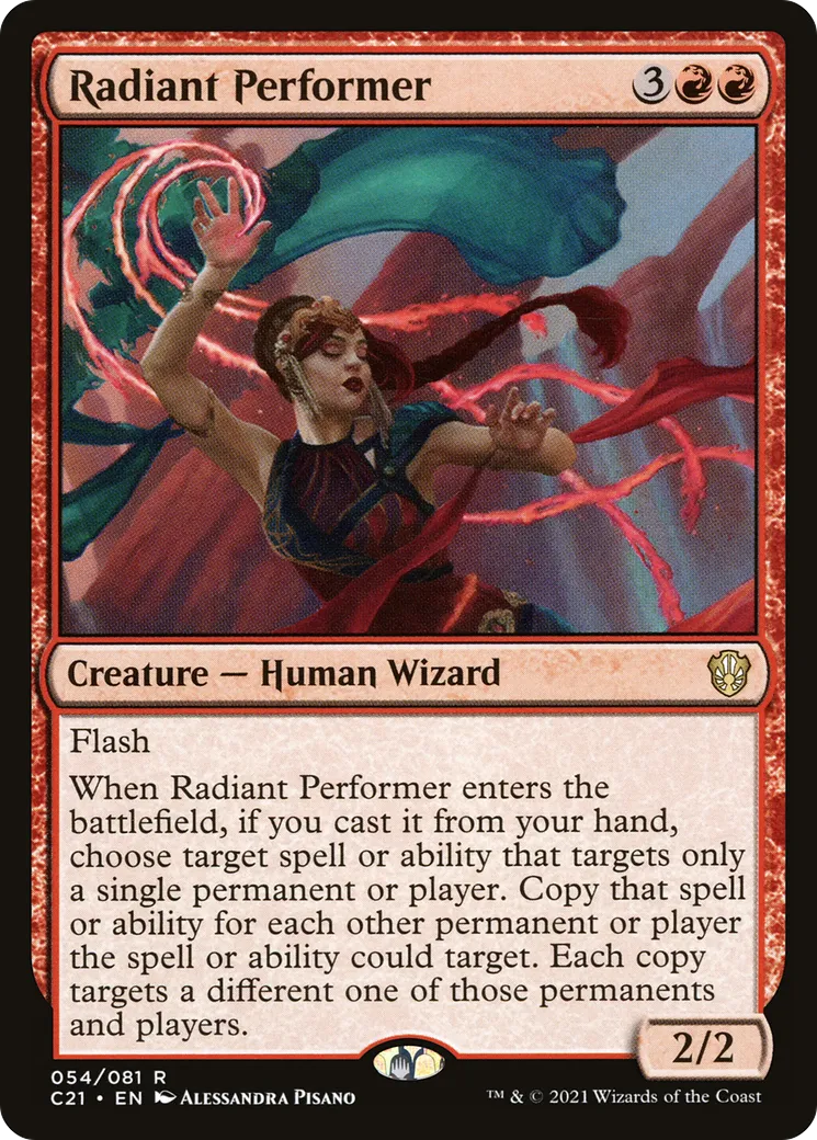 Radiant Performer — Commander 2021 — Magic: The Gathering