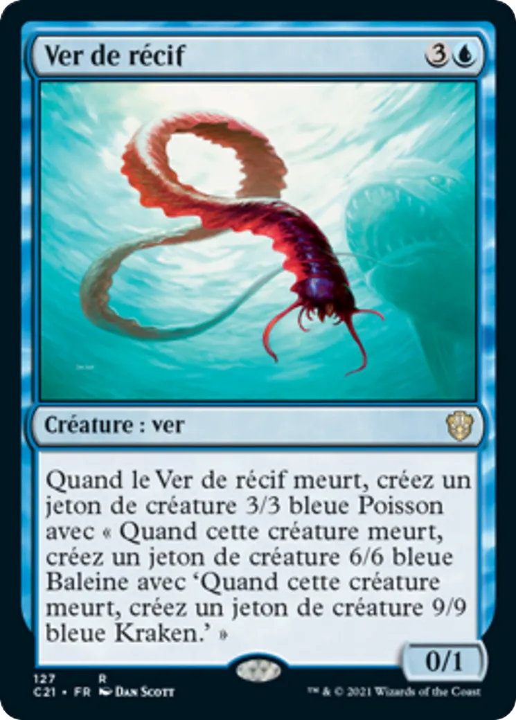Ver de récif — Commander 2021 — Magic: The Gathering