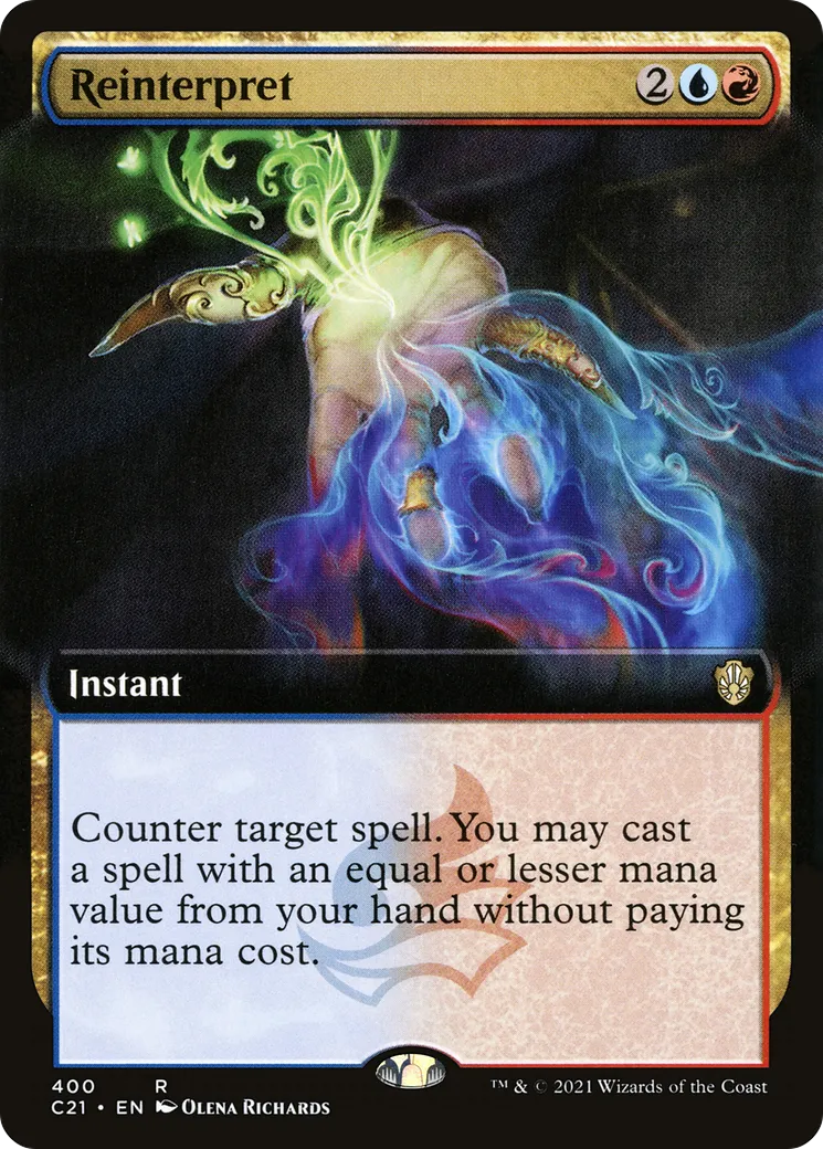 Reinterpret from Commander 2021 - Magic: The Gathering