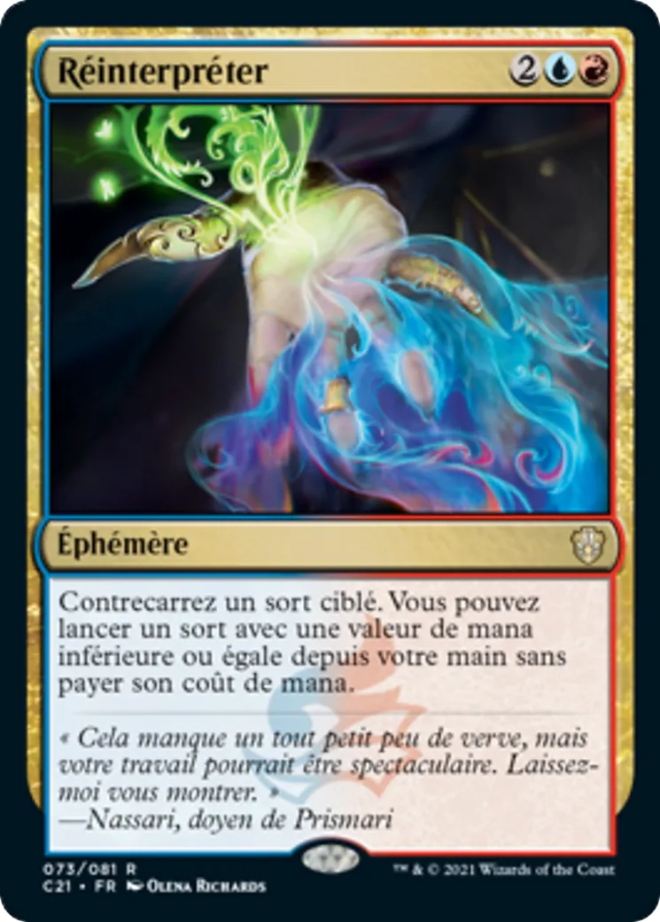 Réinterpréter — Commander 2021 — Magic: The Gathering