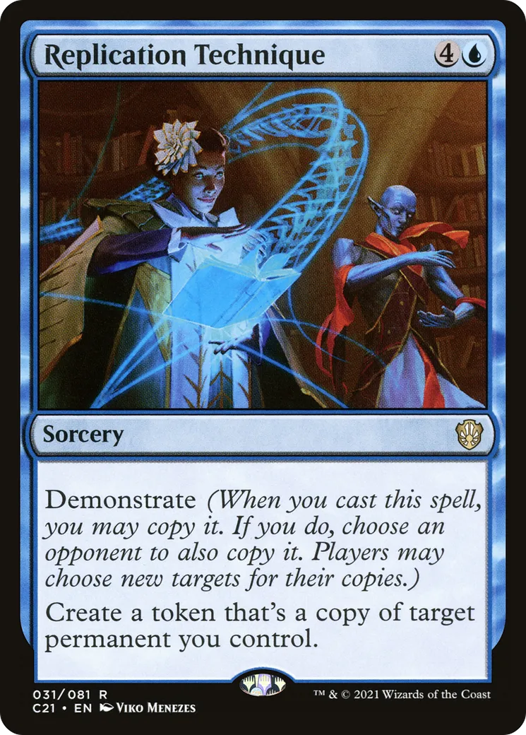 Replication Technique from Commander 2021 - Magic: The Gathering