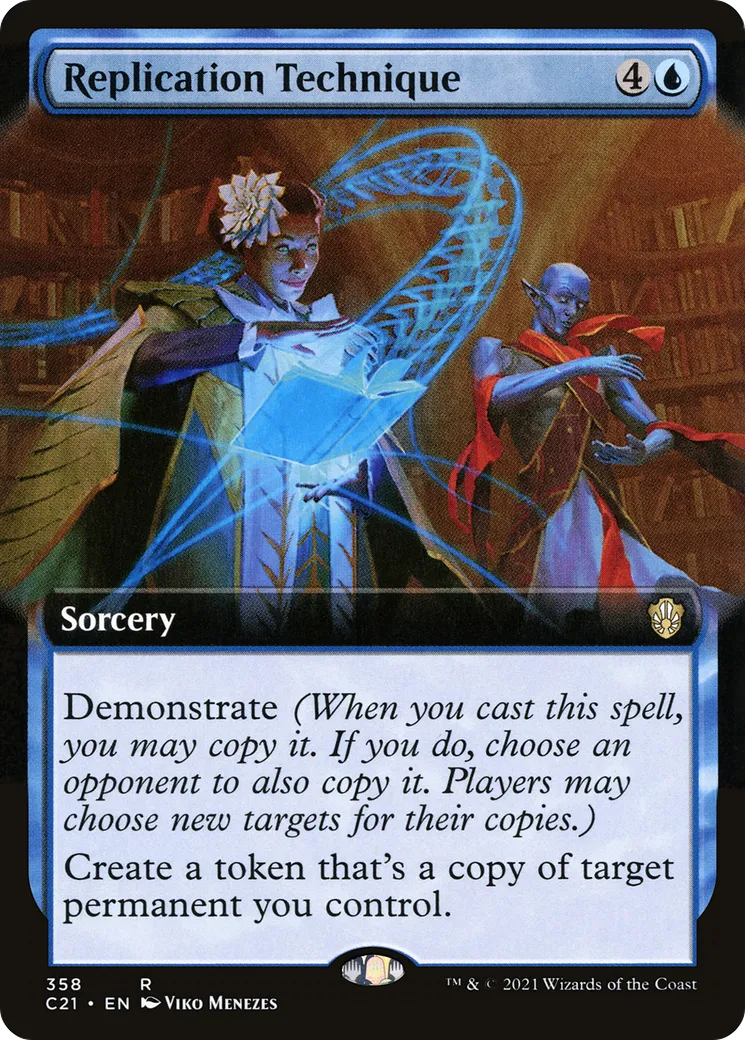 Replication Technique from Commander 2021 - Magic: The Gathering