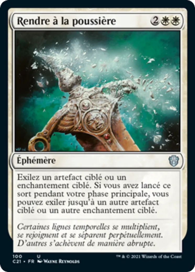 Rendre à la poussière — Commander 2021 — Magic: The Gathering