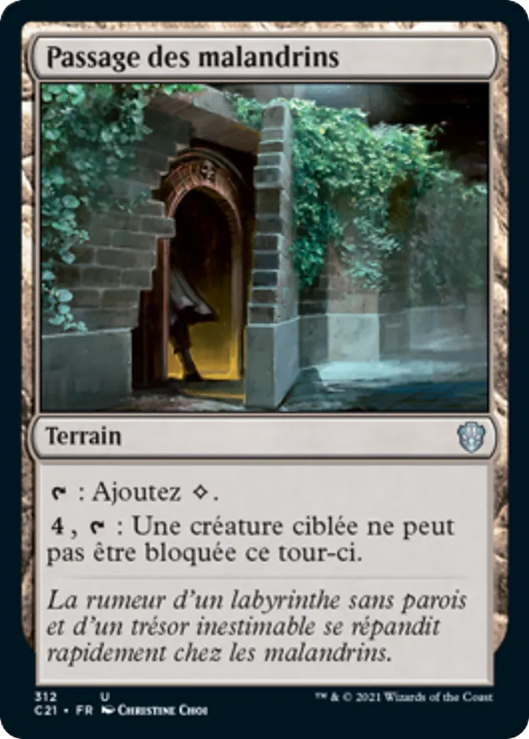Passage des malandrins — Commander 2021 — Magic: The Gathering