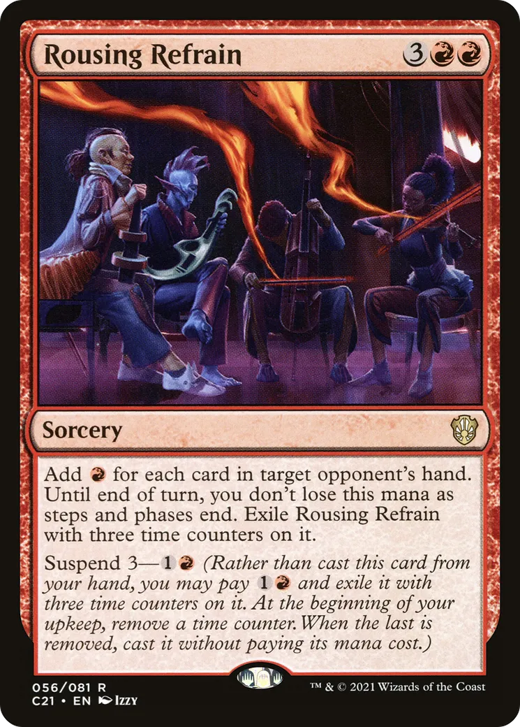 Rousing Refrain — Commander 2021 — Magic: The Gathering