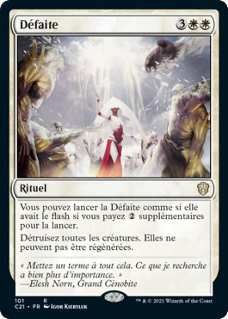 Défaite — Commander 2021 — Magic: The Gathering