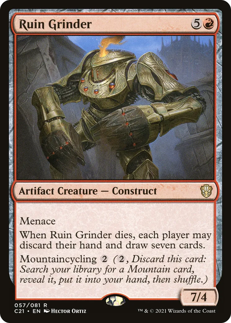 Ruin Grinder from Commander 2021 - Magic: The Gathering