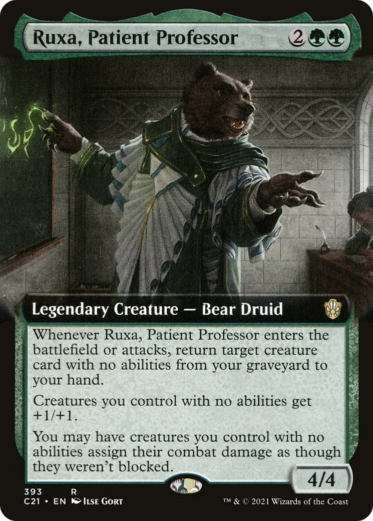 Ruxa, Patient Professor — Commander 2021 — Magic: The Gathering