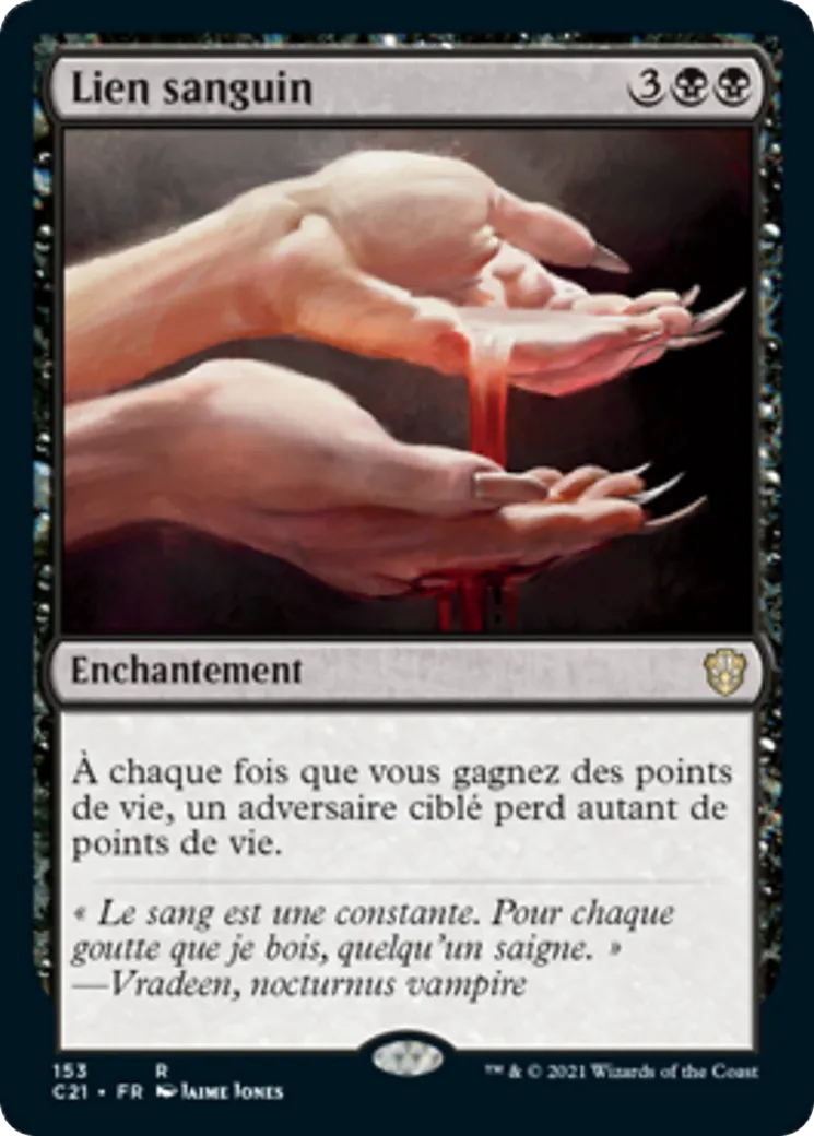 Lien sanguin — Commander 2021 — Magic: The Gathering