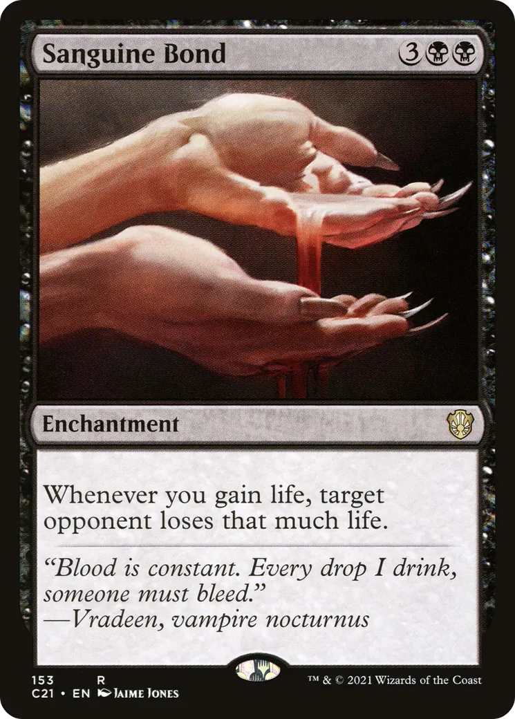 Lien sanguin — Commander 2021 — Magic: The Gathering