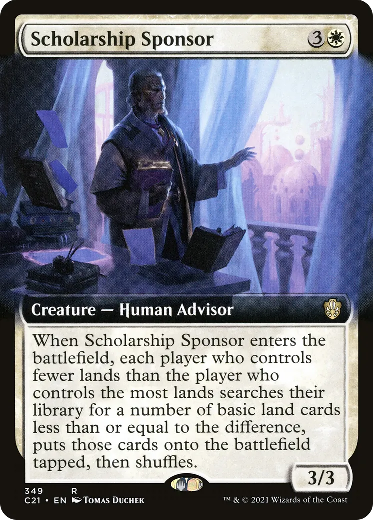 Scholarship Sponsor — Commander 2021 — Magic: The Gathering