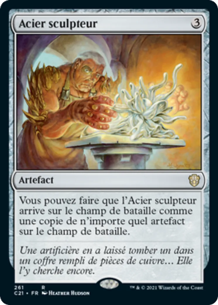 Acier sculpteur — Commander 2021 — Magic: The Gathering