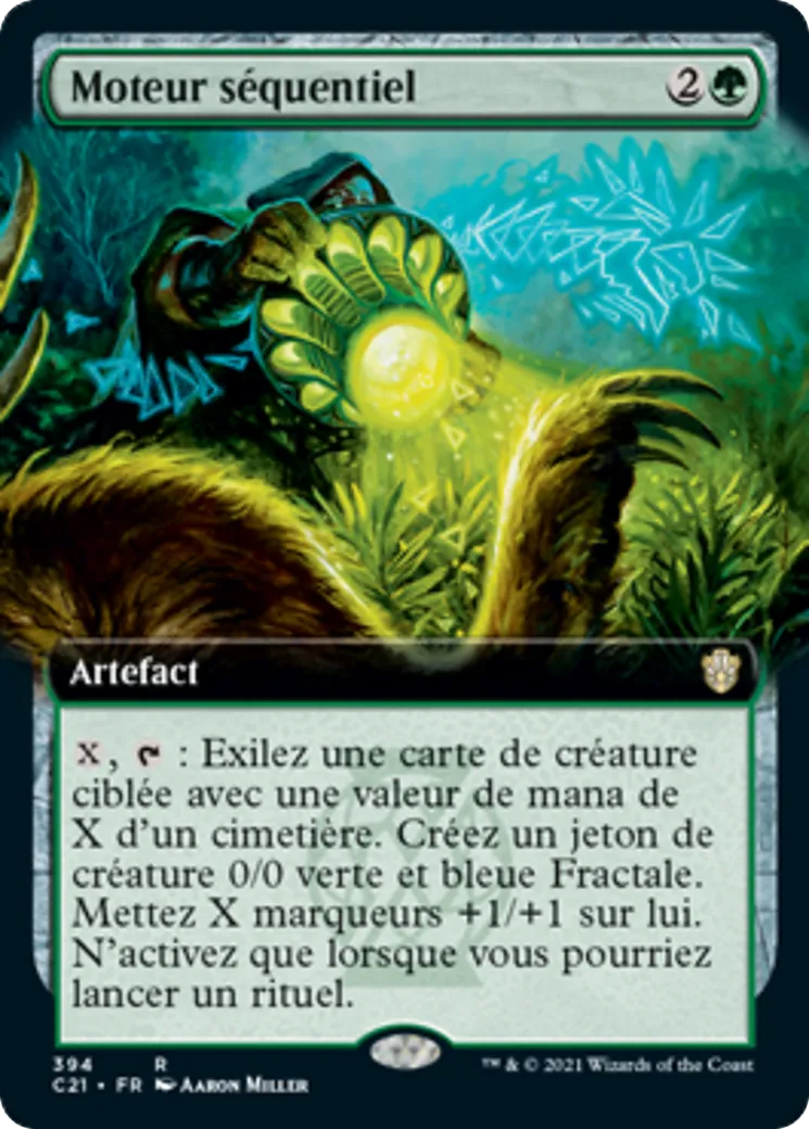 Moteur séquentiel — Commander 2021 — Magic: The Gathering