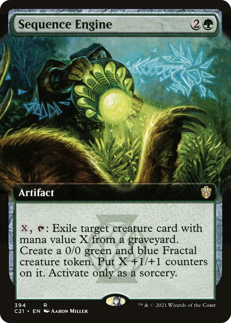 Sequence Engine from Commander 2021 - Magic: The Gathering