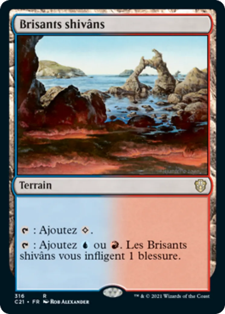 Brisants shivâns — Commander 2021 — Magic: The Gathering