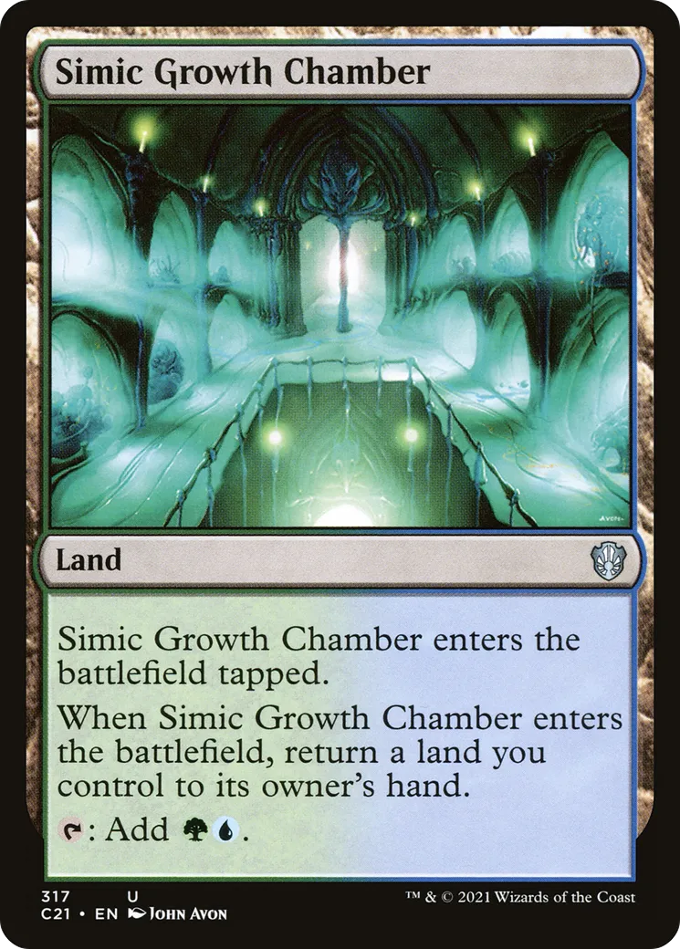 Simic Growth Chamber — Commander 2021 — Magic: The Gathering