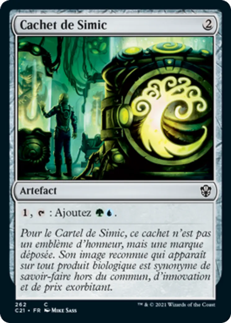 Cachet de Simic — Commander 2021 — Magic: The Gathering