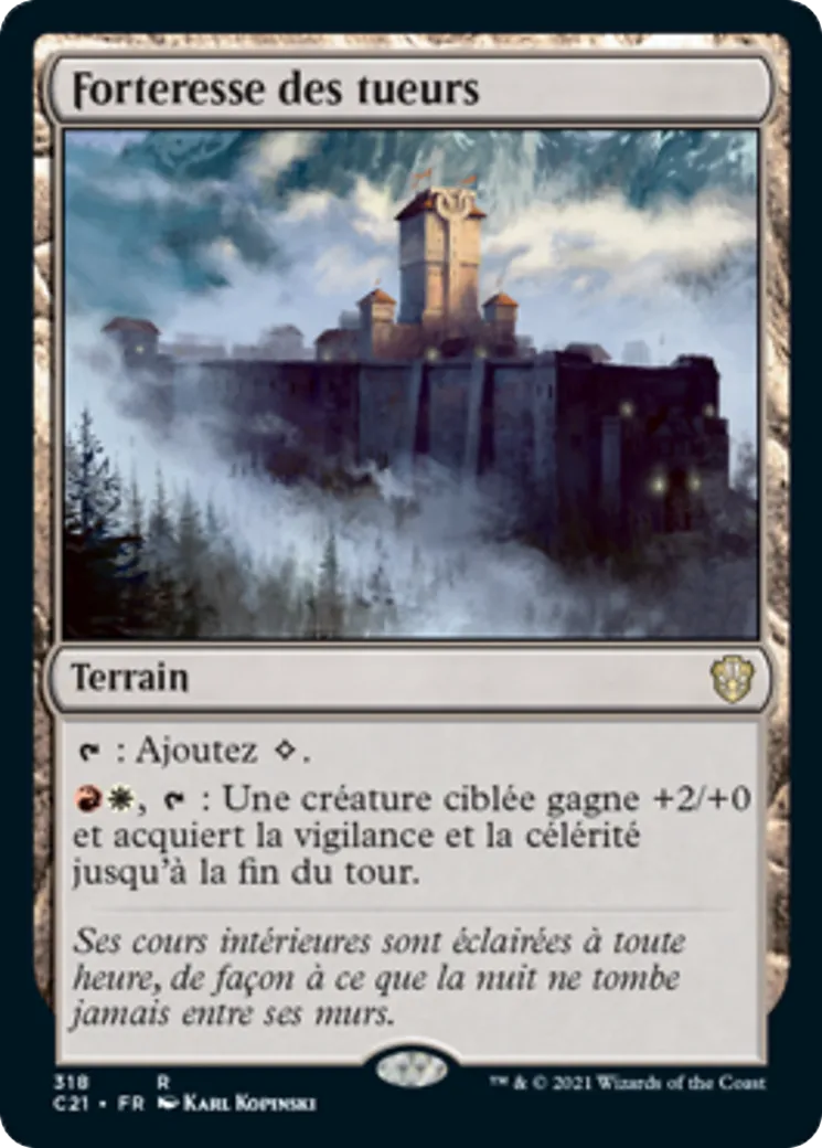 Forteresse des tueurs — Commander 2021 — Magic: The Gathering