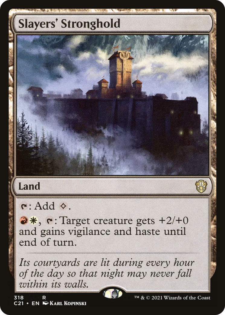 Slayers' Stronghold — Commander 2021 — Magic: The Gathering