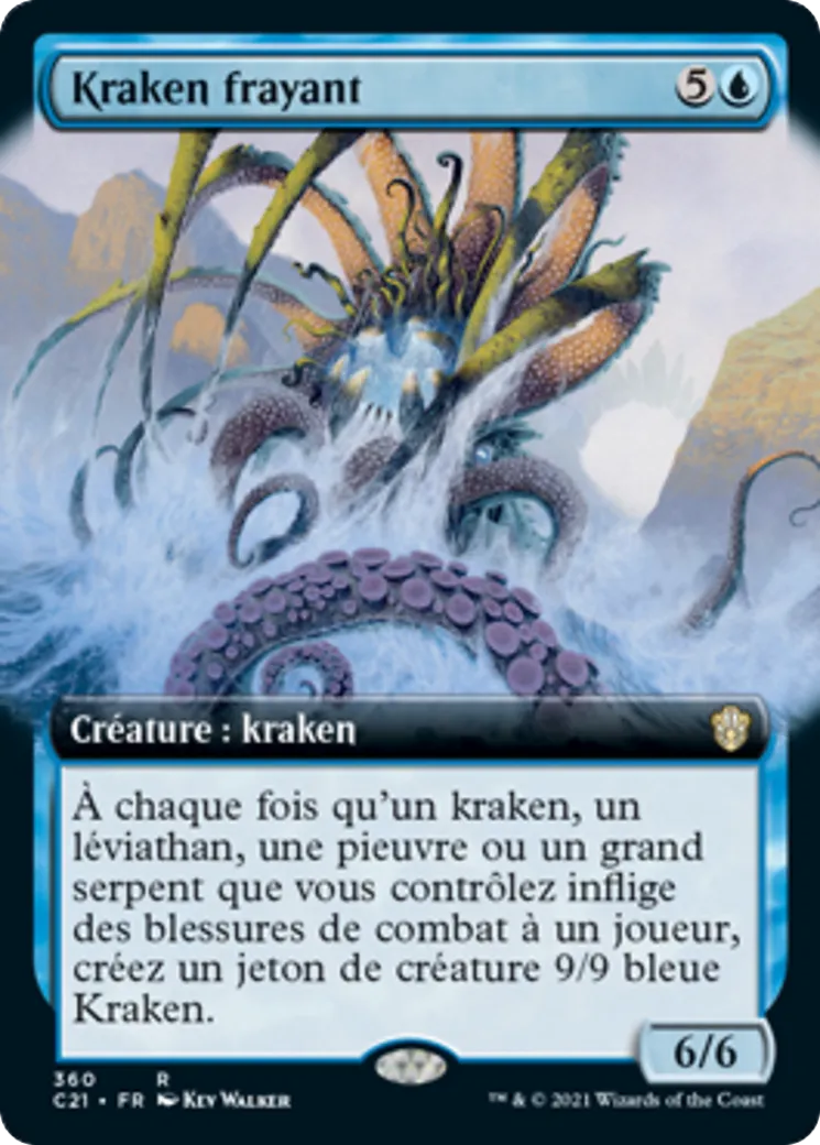 Kraken frayant — Commander 2021 — Magic: The Gathering