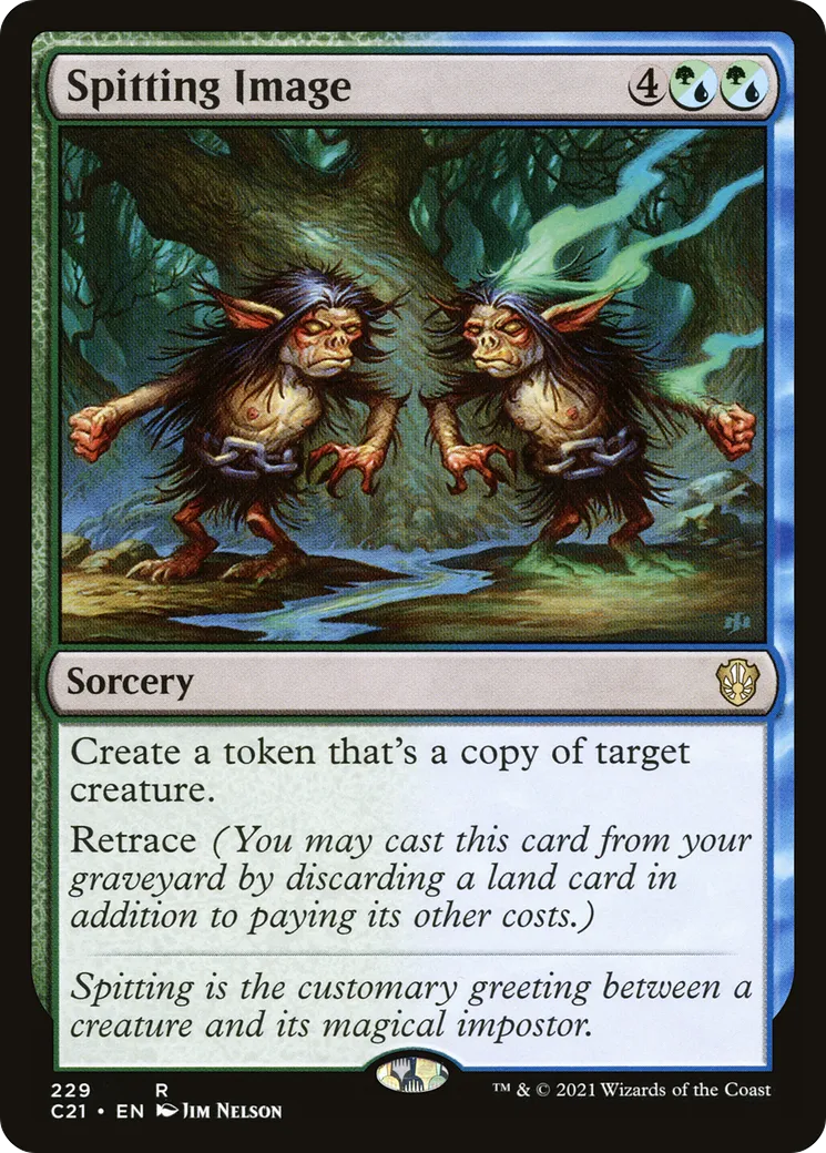 Spitting Image — Commander 2021 — Magic: The Gathering