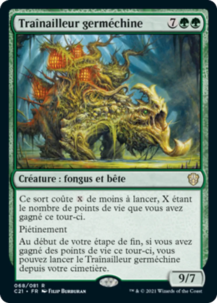 Traînailleur germéchine — Commander 2021 — Magic: The Gathering