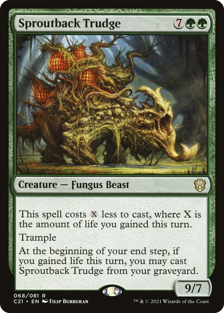 Traînailleur germéchine — Commander 2021 — Magic: The Gathering