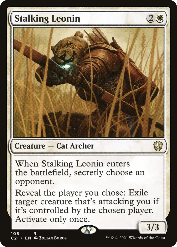Stalking Leonin — Commander 2021 — Magic: The Gathering