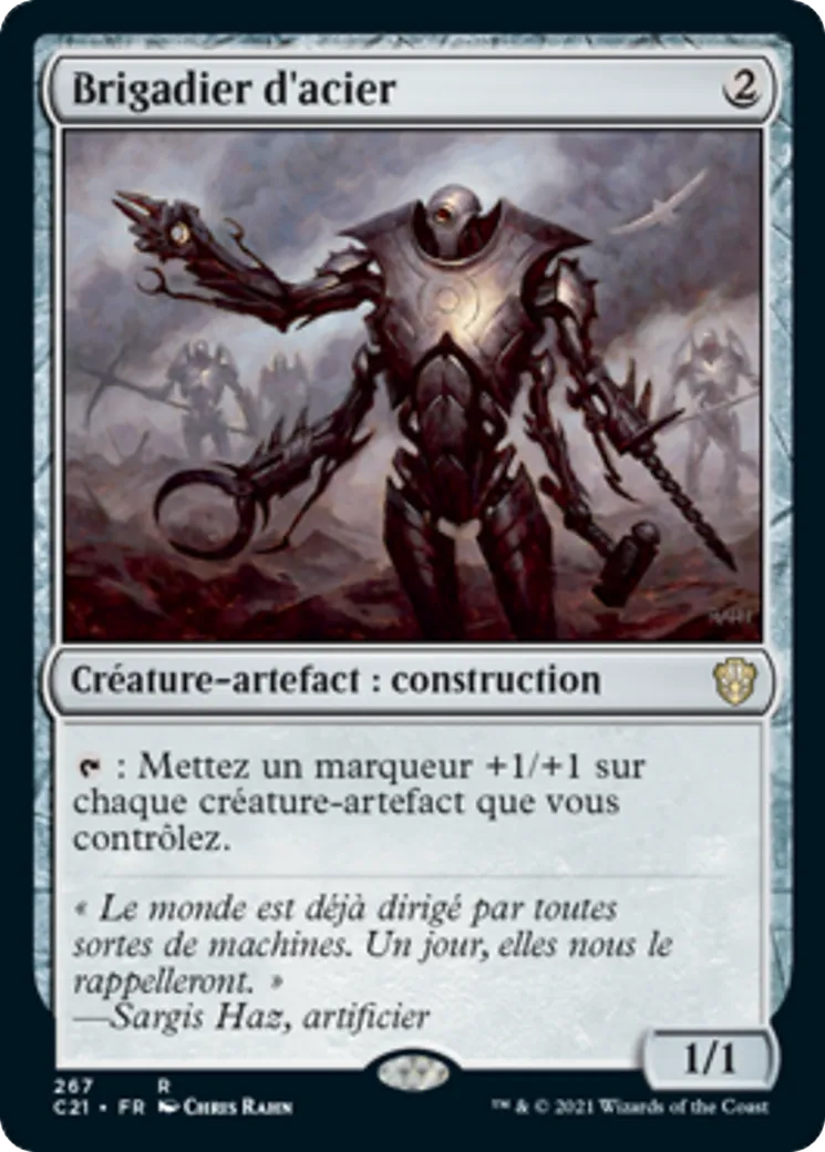 Brigadier d'acier — Commander 2021 — Magic: The Gathering