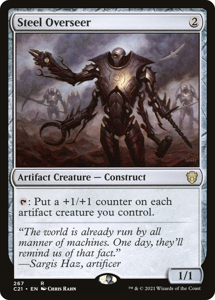 Steel Overseer — Commander 2021 — Magic: The Gathering