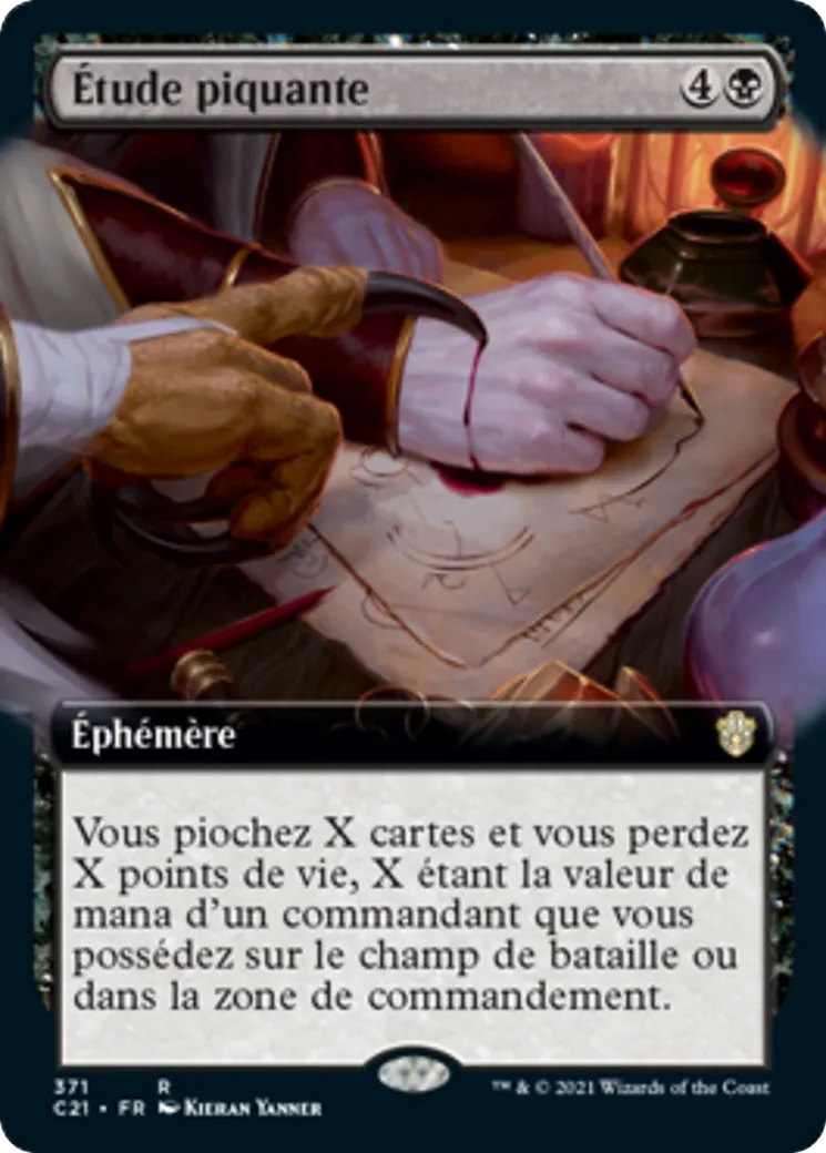 Étude piquante — Commander 2021 — Magic: The Gathering