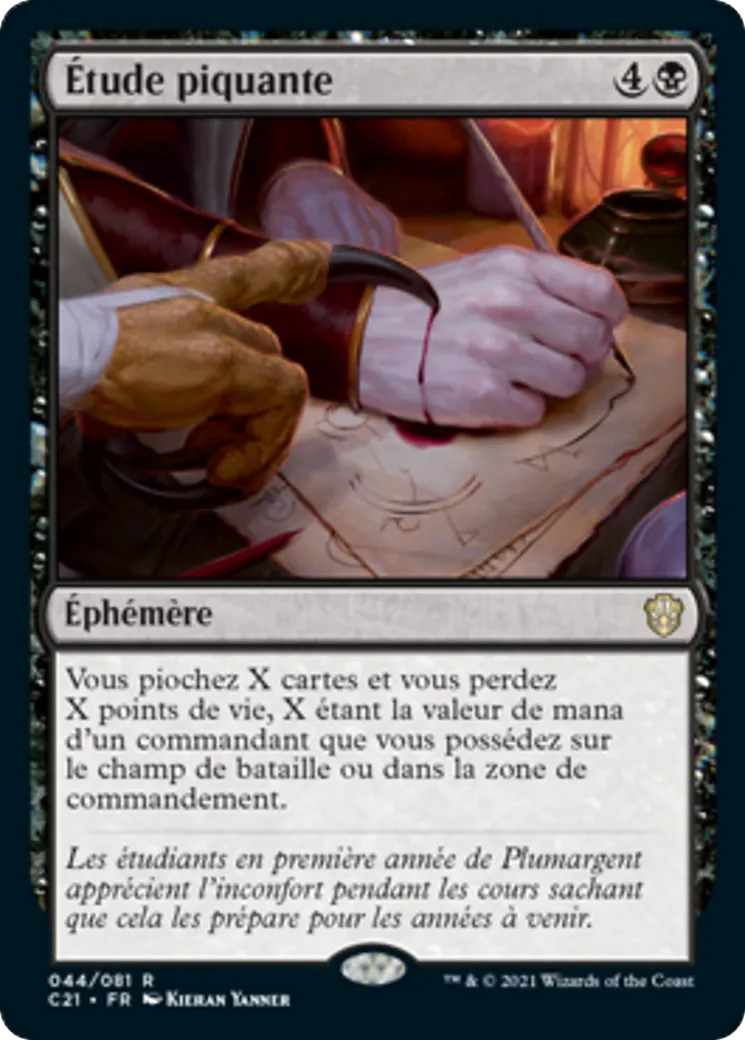 Étude piquante — Commander 2021 — Magic: The Gathering
