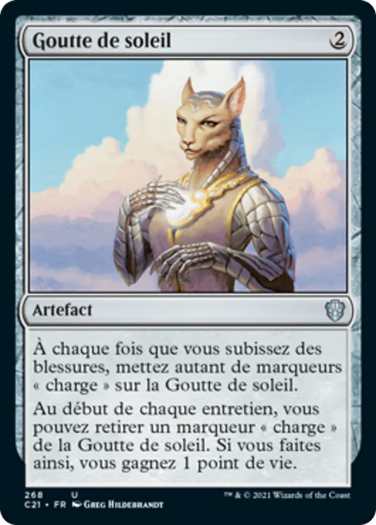 Goutte de soleil — Commander 2021 — Magic: The Gathering