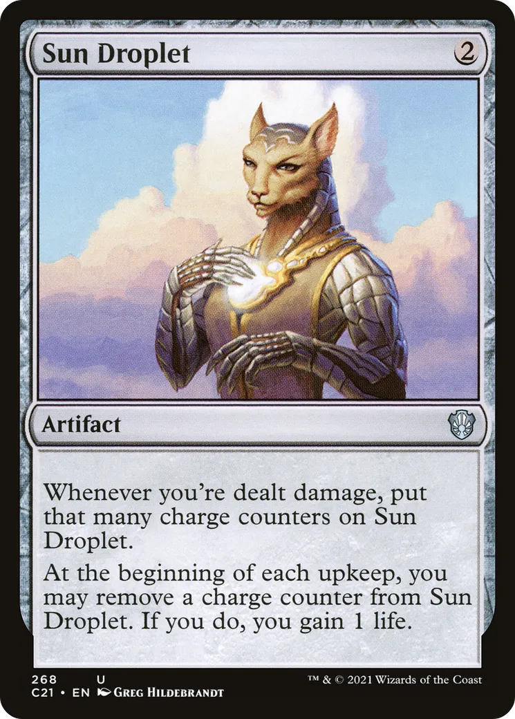 Sun Droplet — Commander 2021 — Magic: The Gathering