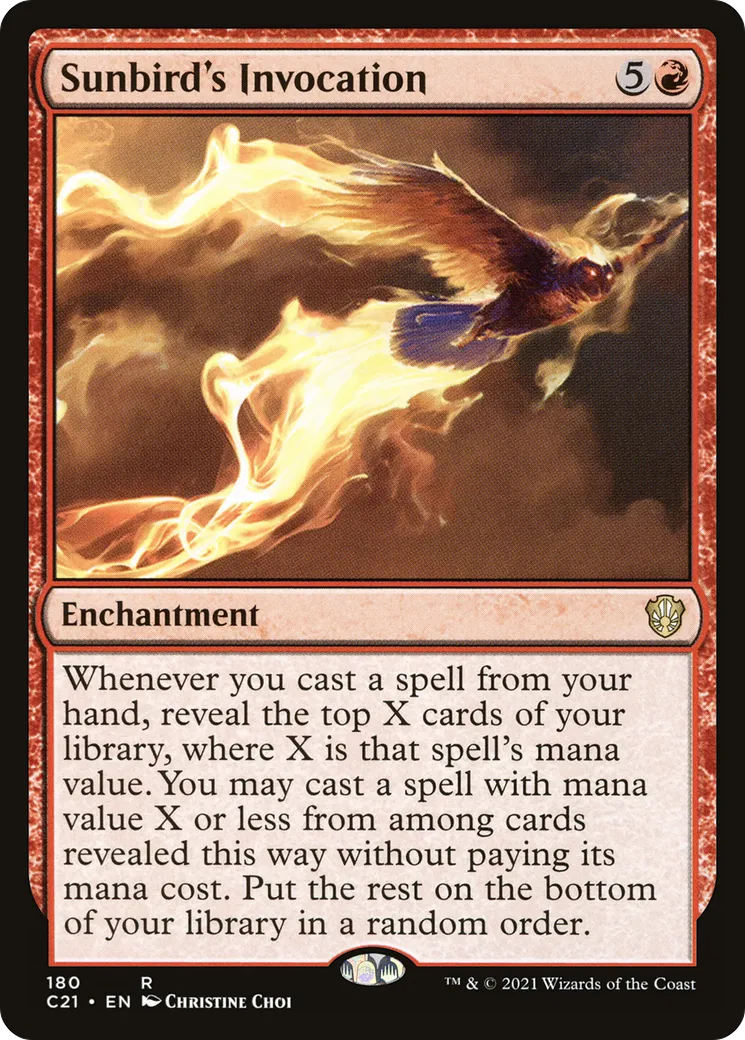 Sunbird's Invocation — Commander 2021 — Magic: The Gathering