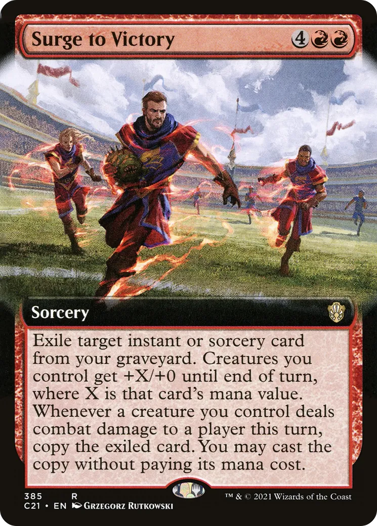 Surge to Victory — Commander 2021 — Magic: The Gathering