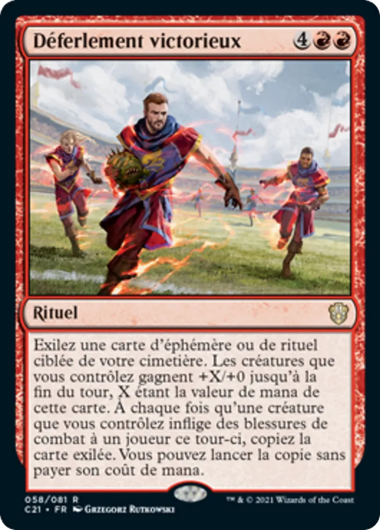 Déferlement victorieux — Commander 2021 — Magic: The Gathering