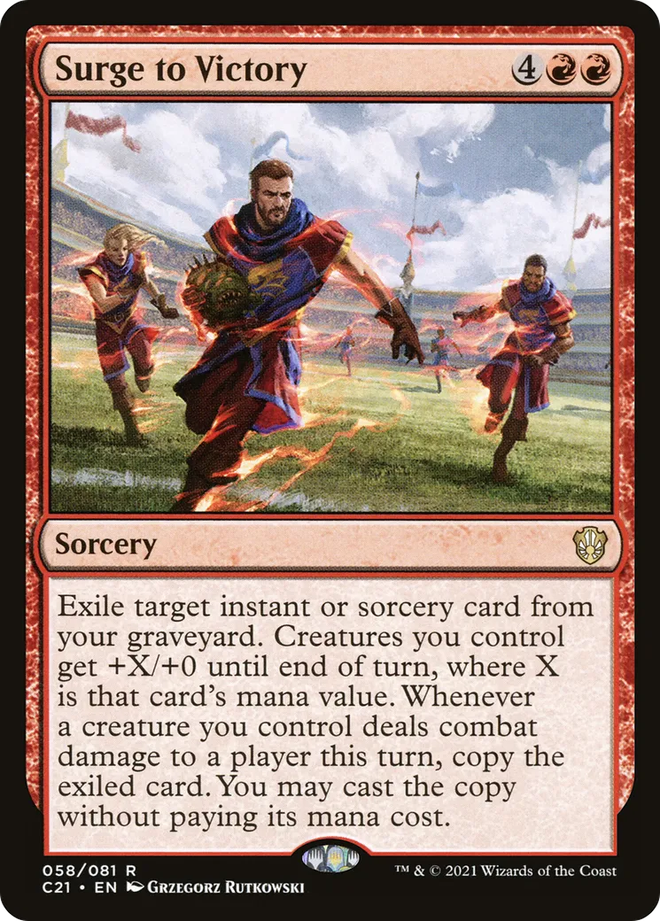 Surge to Victory — Commander 2021 — Magic: The Gathering
