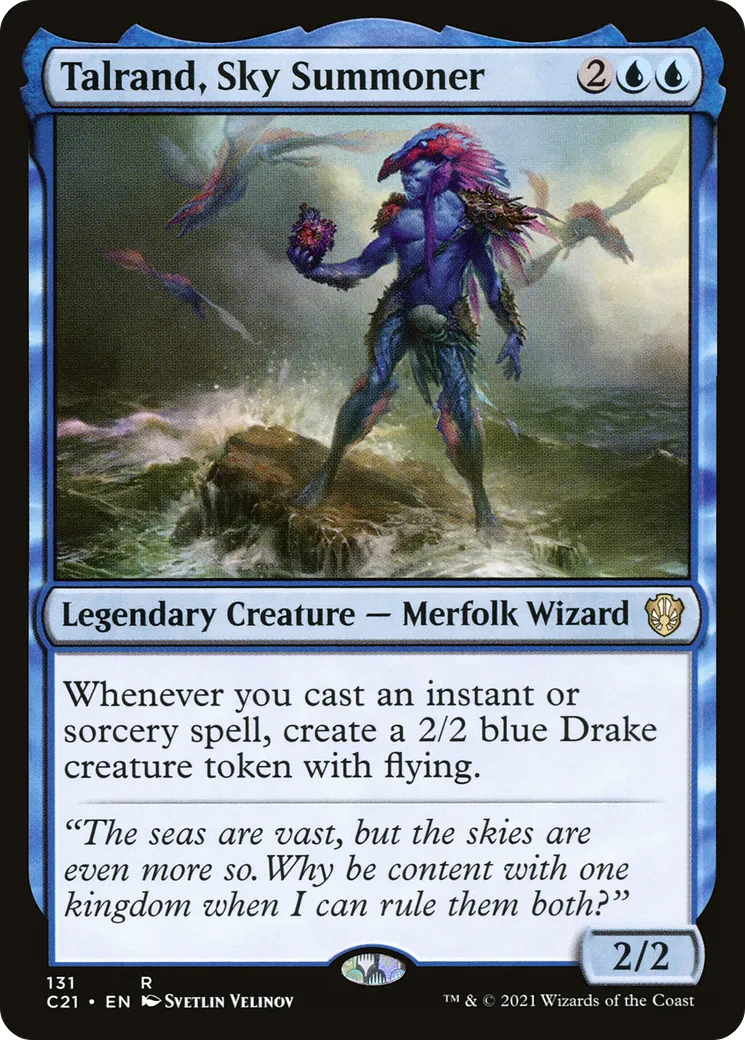 Talrand, Sky Summoner — Commander 2021 — Magic: The Gathering