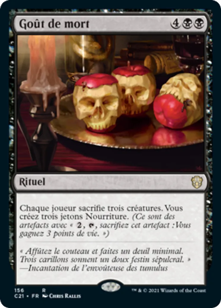 Goût de mort — Commander 2021 — Magic: The Gathering