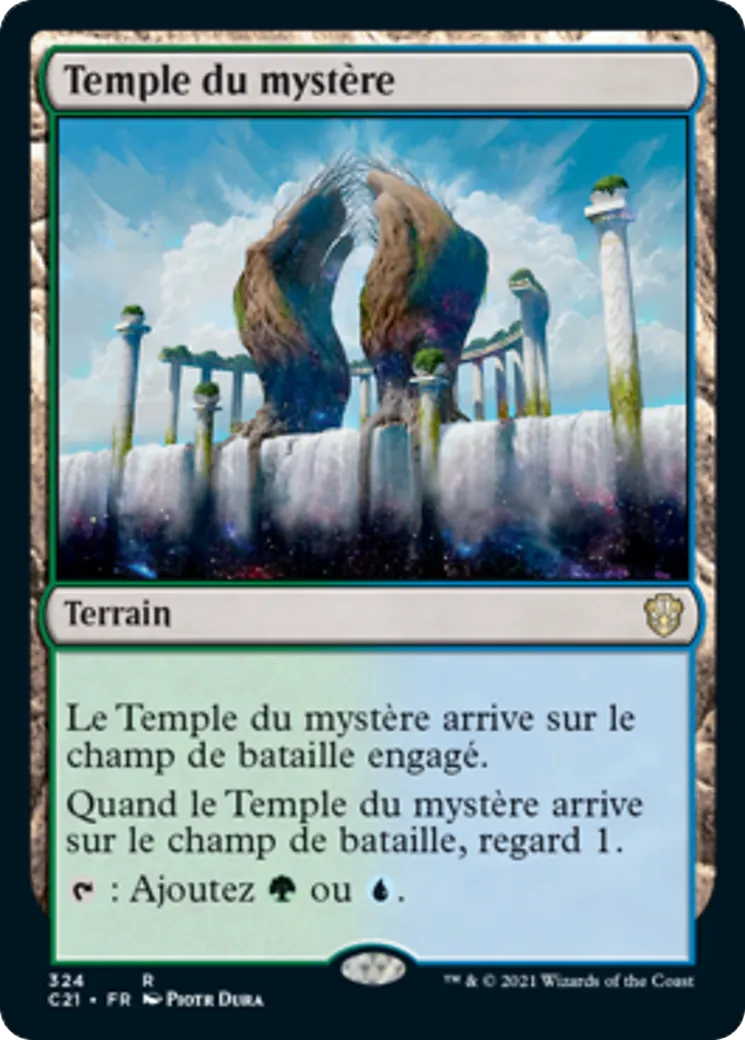 Temple du mystère — Commander 2021 — Magic: The Gathering