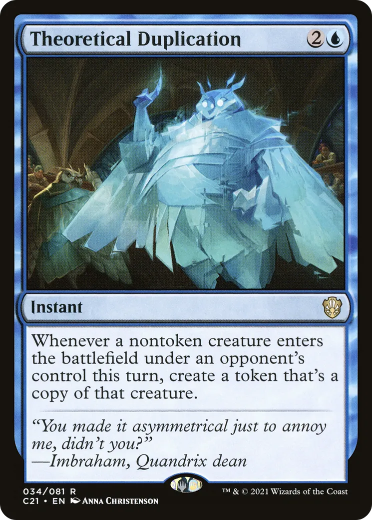 Theoretical Duplication from Commander 2021 - Magic: The Gathering