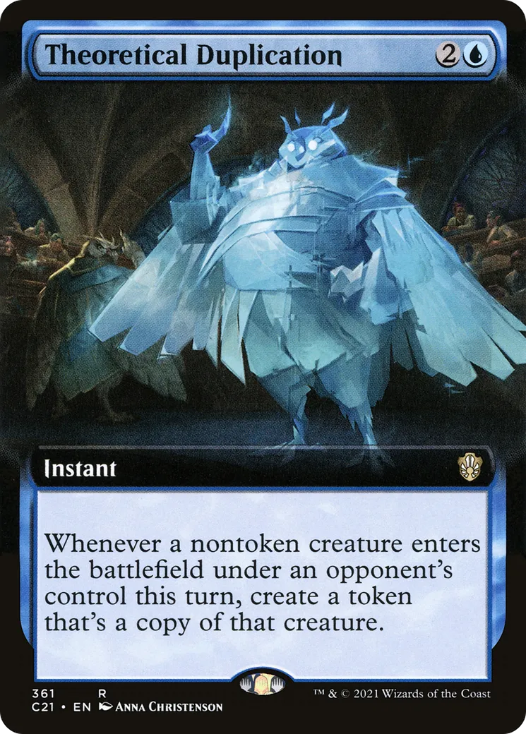 Theoretical Duplication — Commander 2021 — Magic: The Gathering